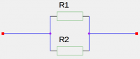 Parallelschaltung von zwei Widerständen