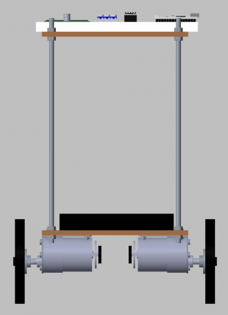 3D-Modell von vorne