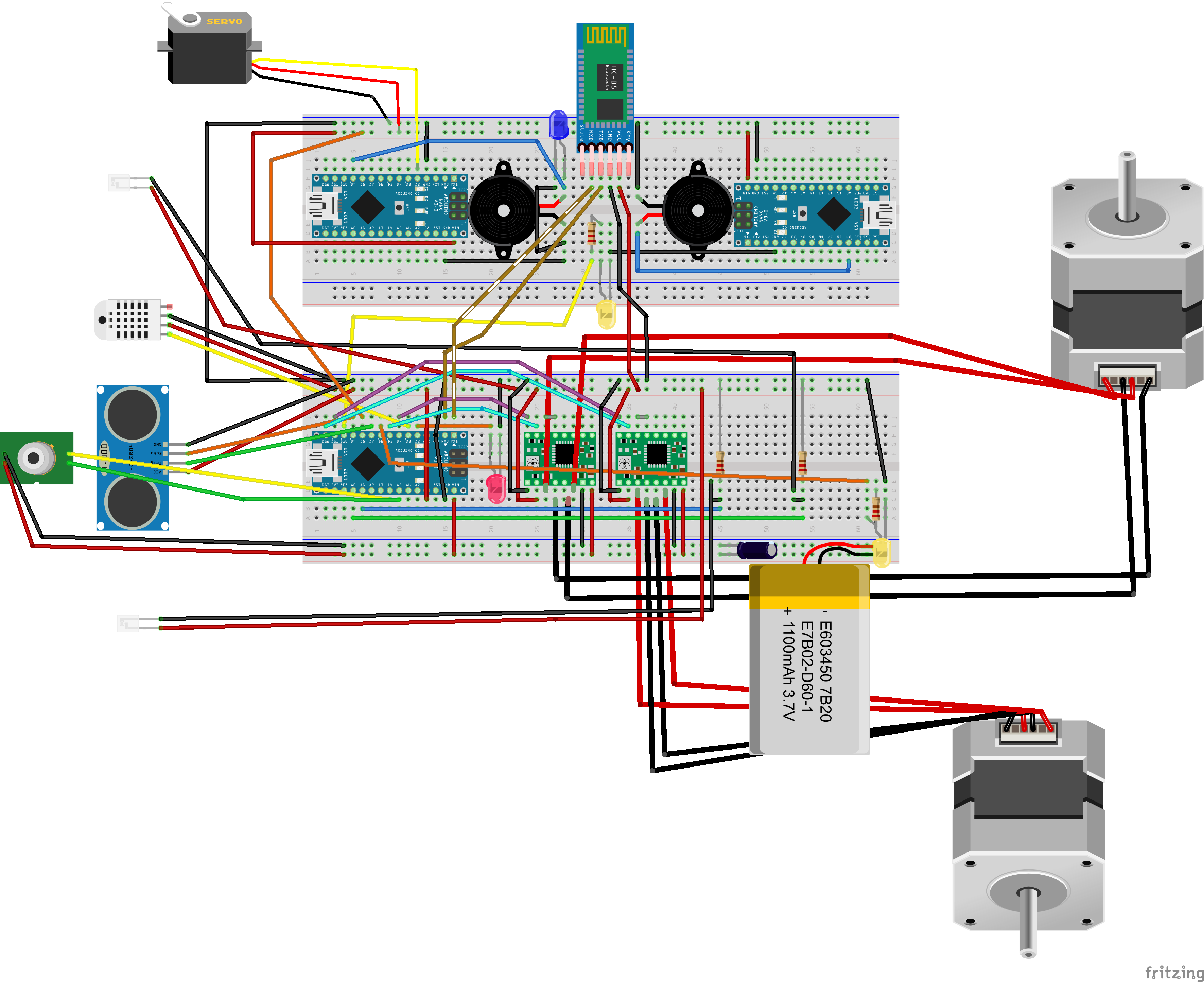 Abbildung 5: Bauplan des Marsroboters