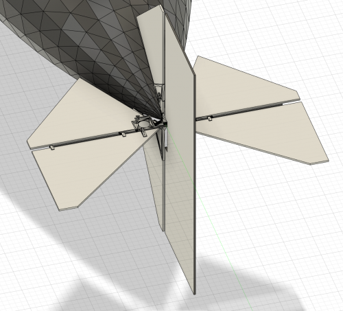 3D-Modell des Zeppelin (Finnen)
